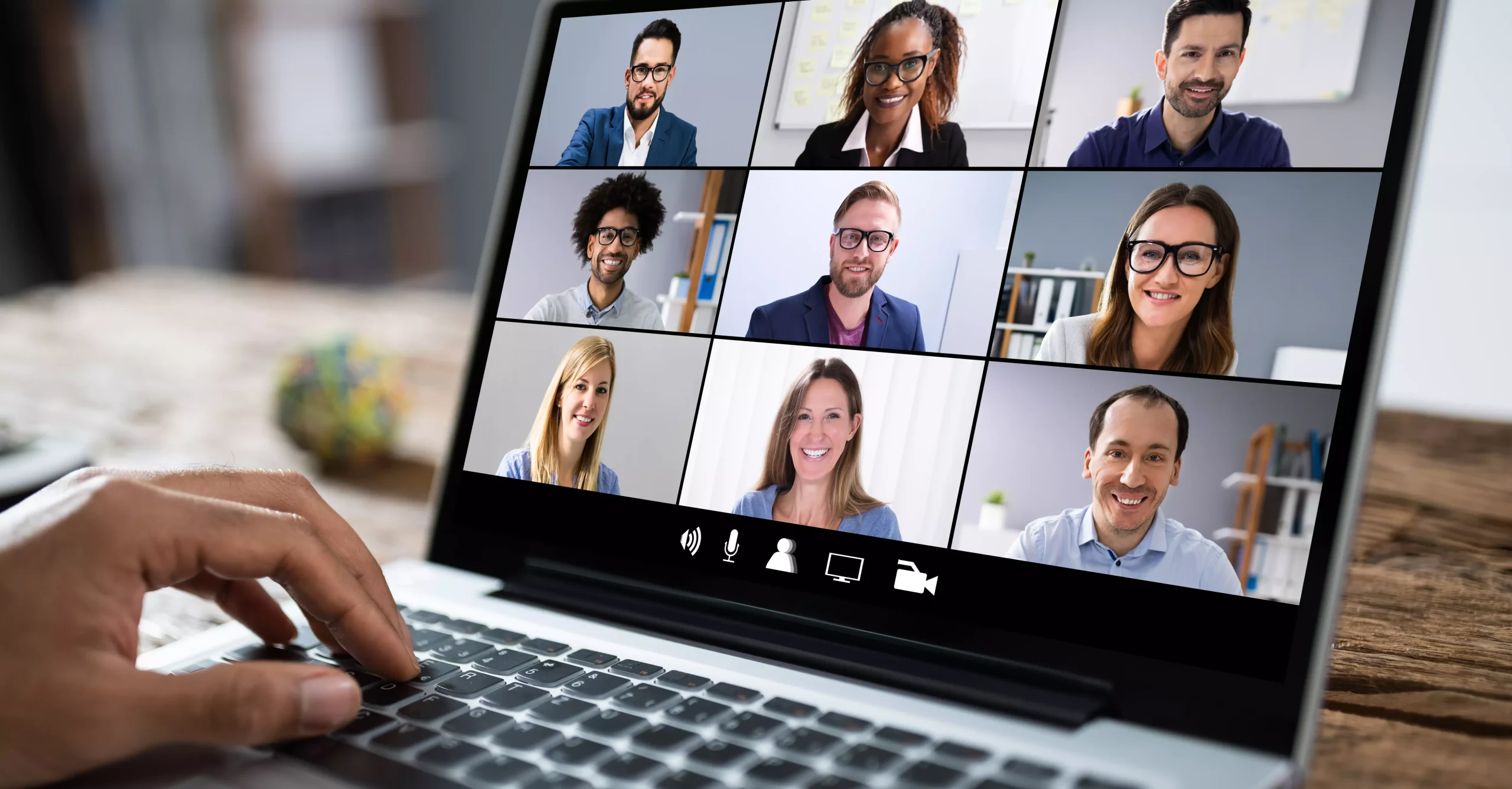 Enrolling in online webinars to upgrade skill and competence